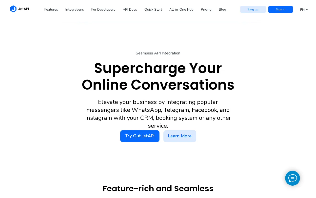 Jetapi — preview screenshot