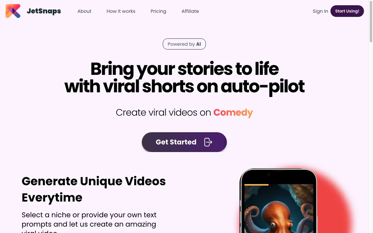 JetSnaps — preview screenshot