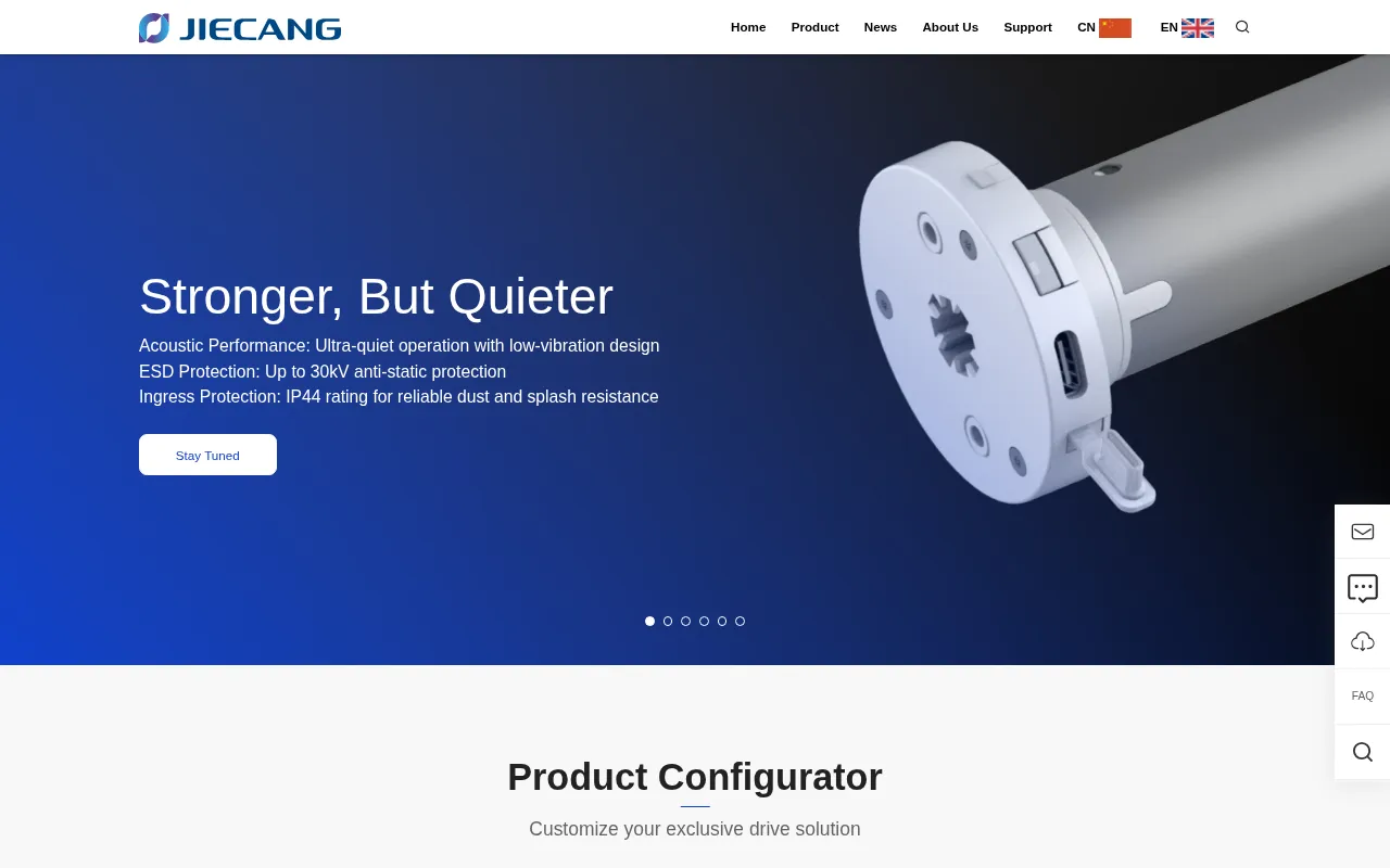 Jiecangtubemotors — preview screenshot