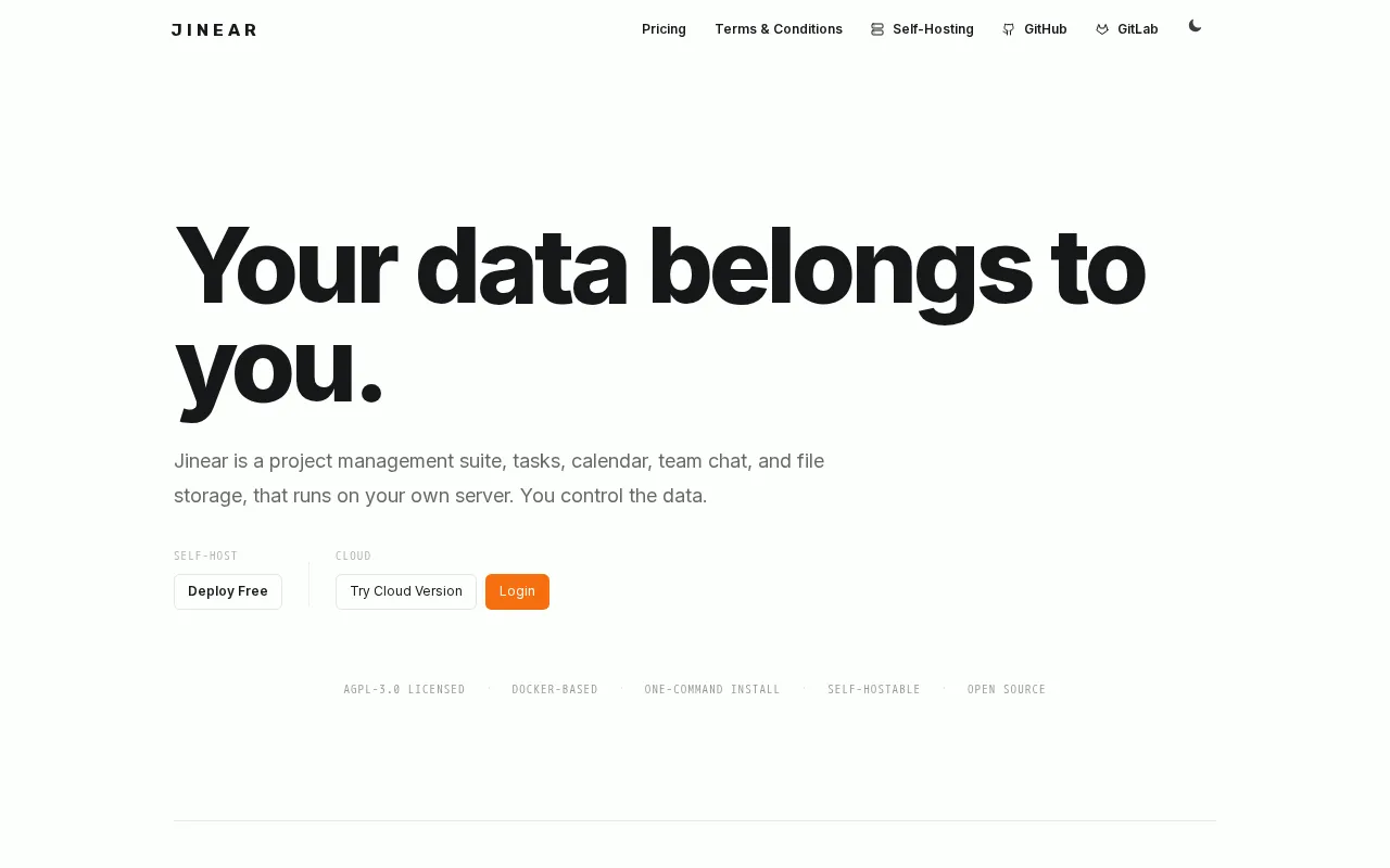 Jinear — preview screenshot
