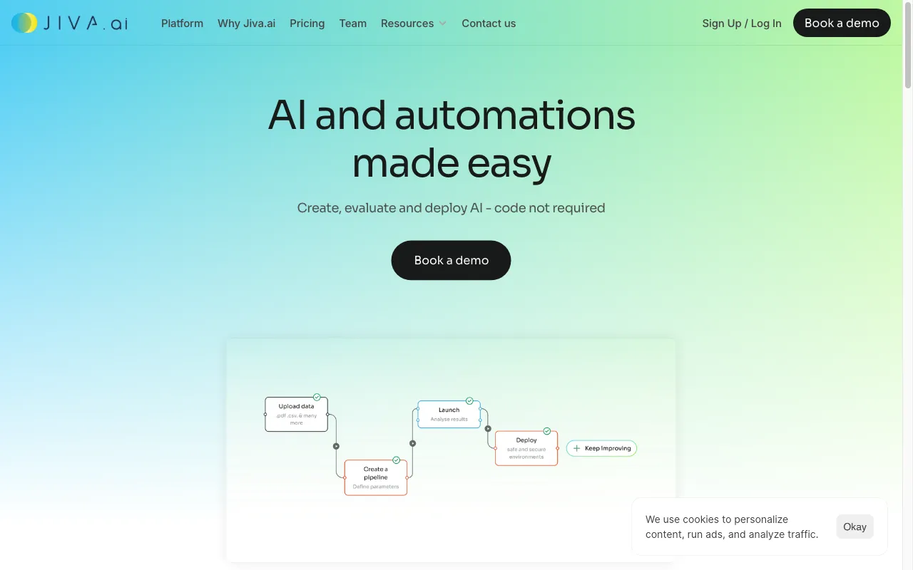 Jiva.ai — preview screenshot