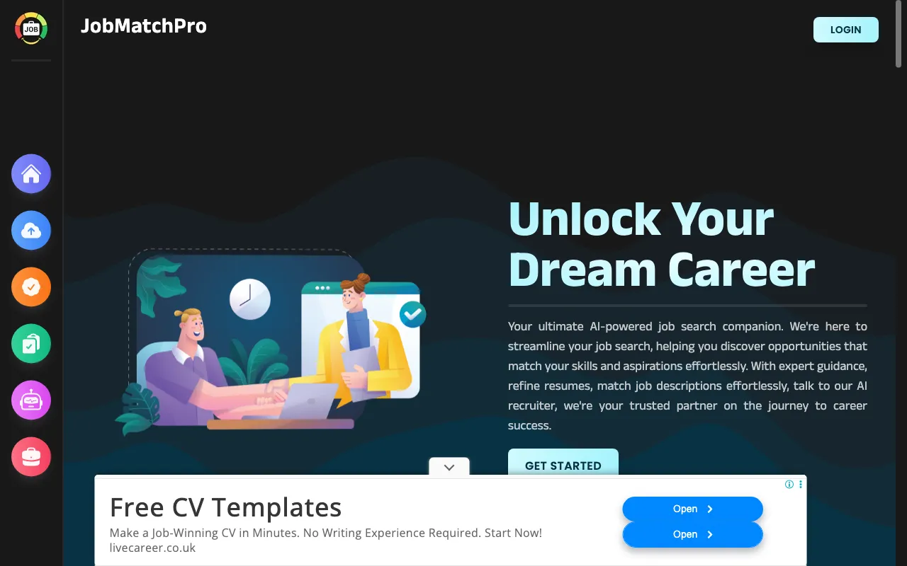JobMatchPro — preview screenshot