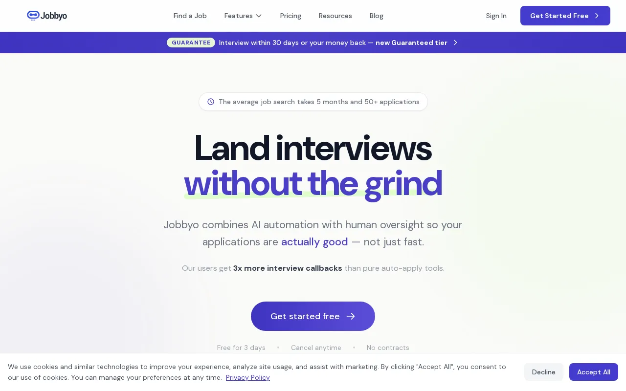 Jobbyo — preview screenshot