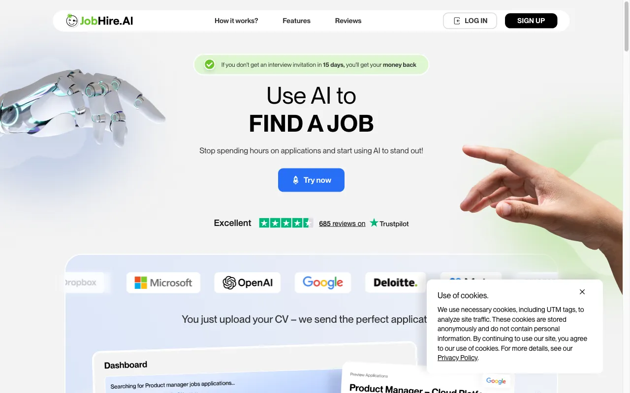 JobHire.ai — preview screenshot