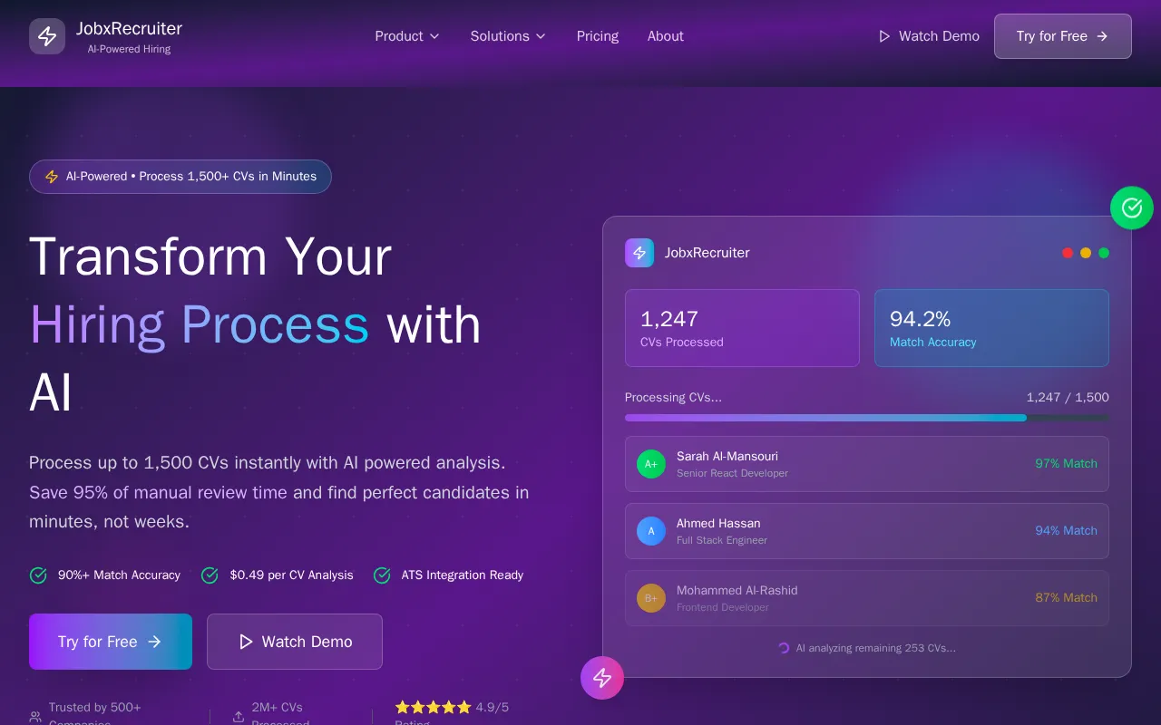 JobXRecruiter — preview screenshot