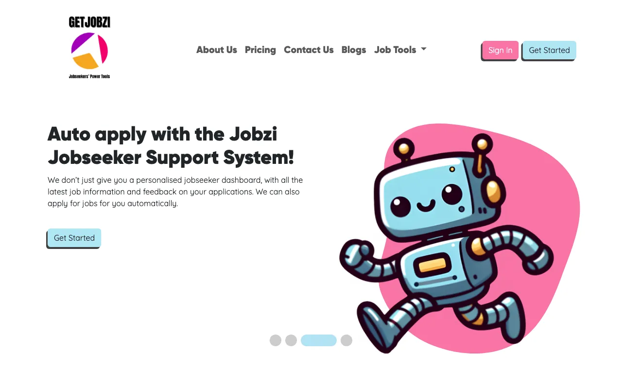 GetJobzi — preview screenshot