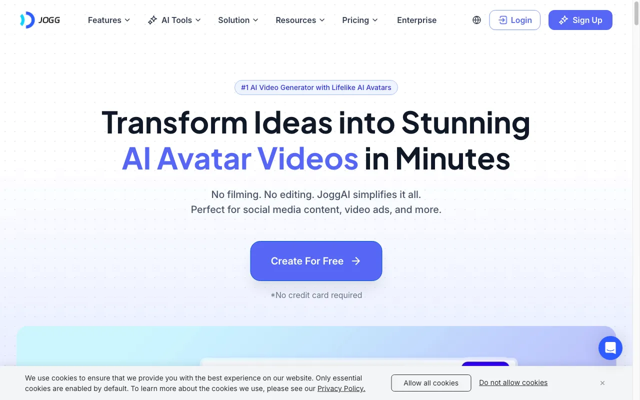 Jogg.ai — preview screenshot