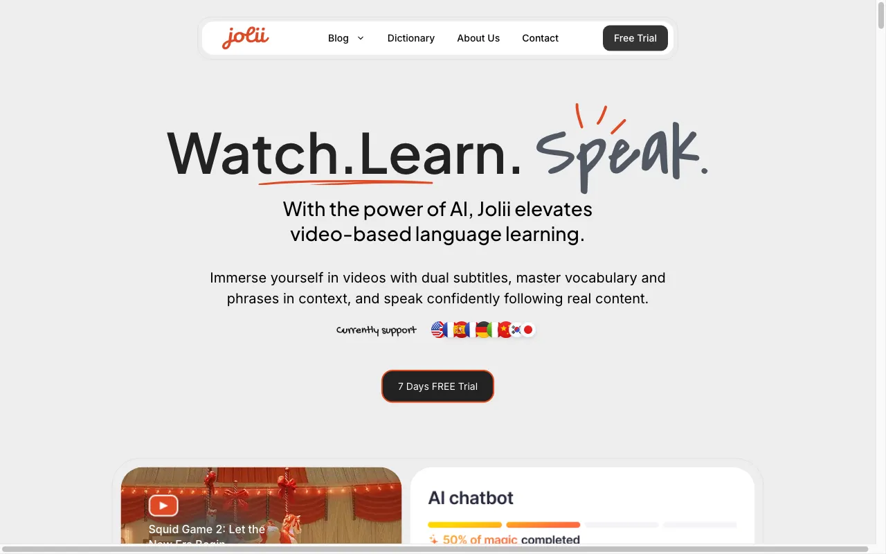 Jolii AI — preview screenshot