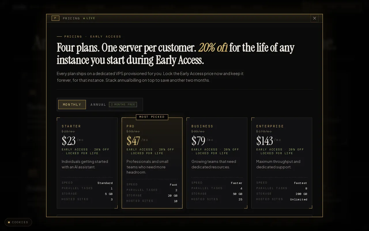 Jootle — pricing page