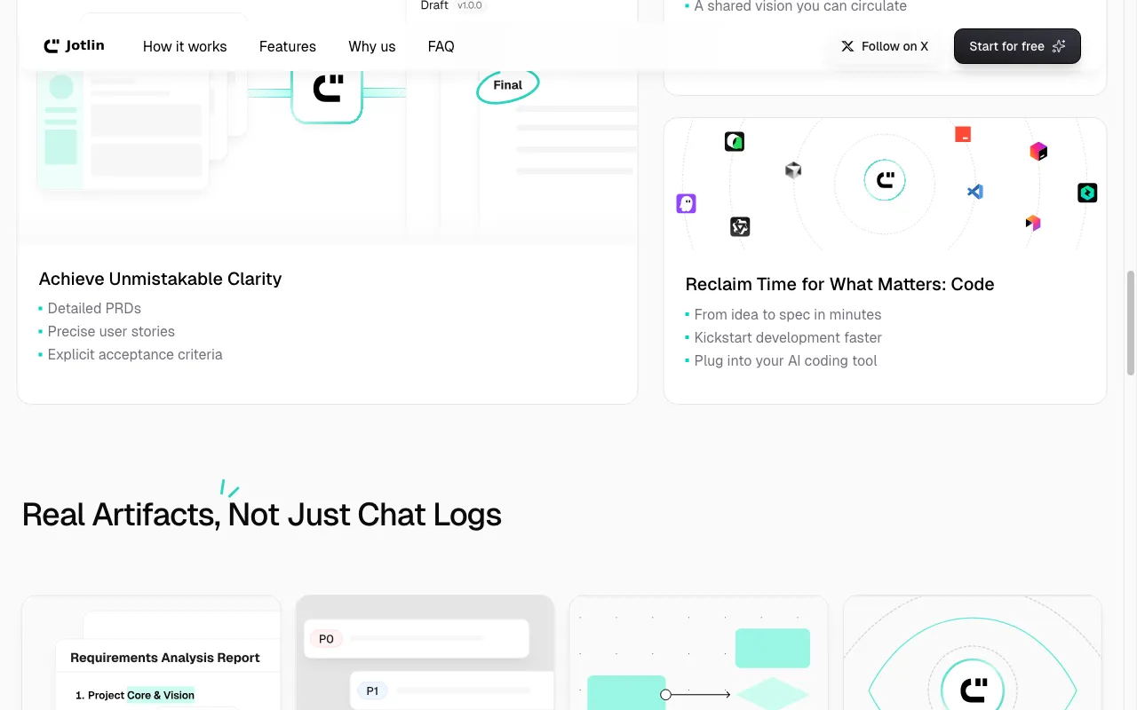 Jotlin — preview screenshot