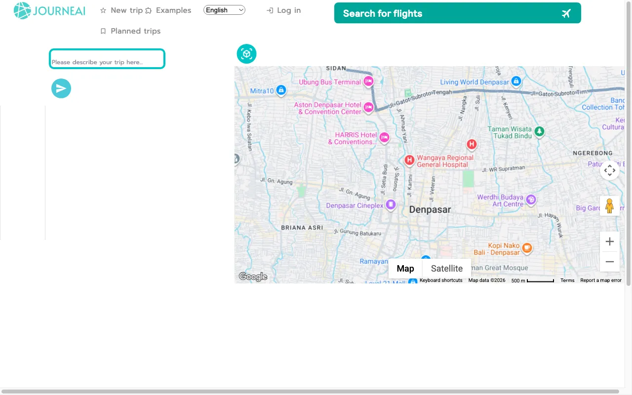 JourneAI — preview screenshot