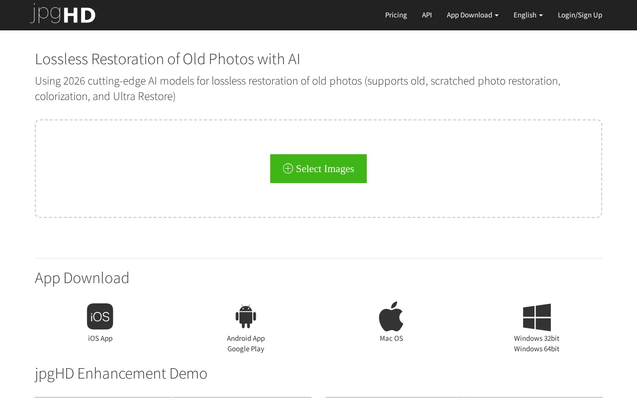 jpgHD — pricing page