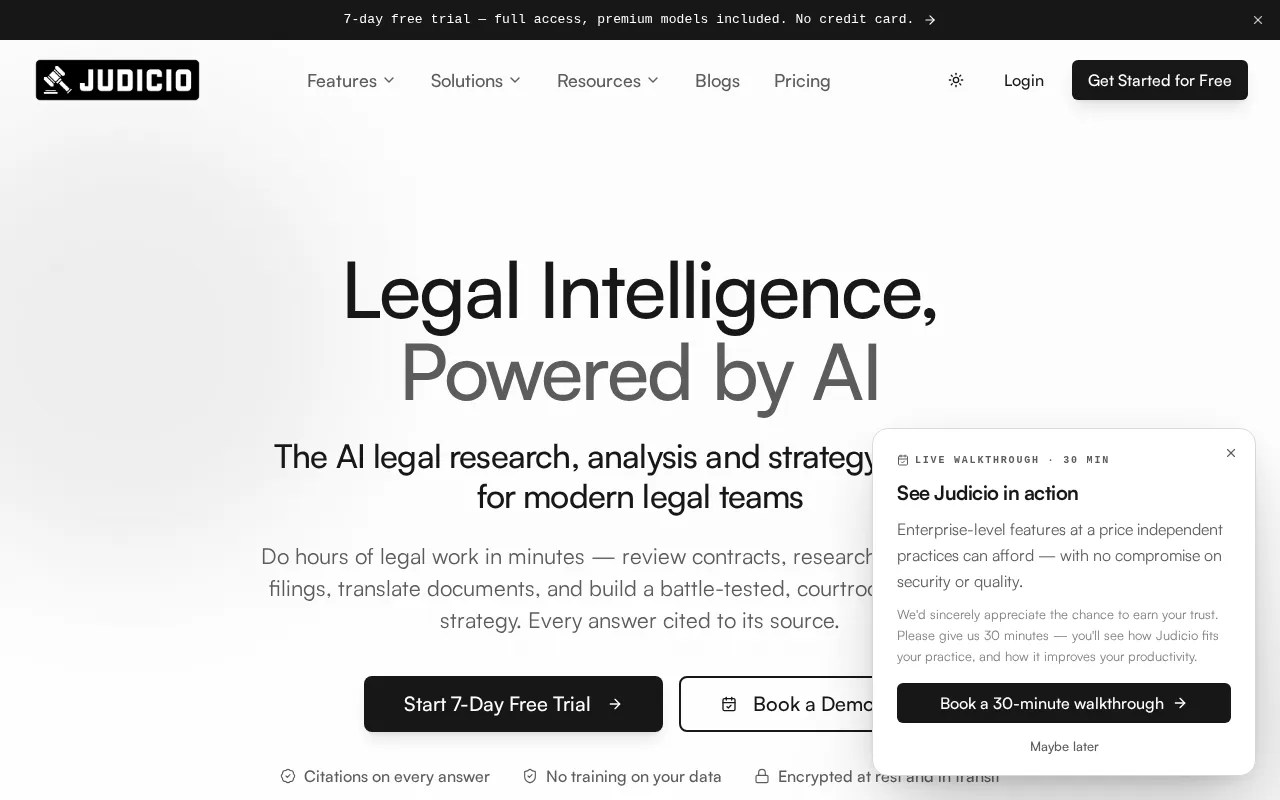 Judicio — preview screenshot