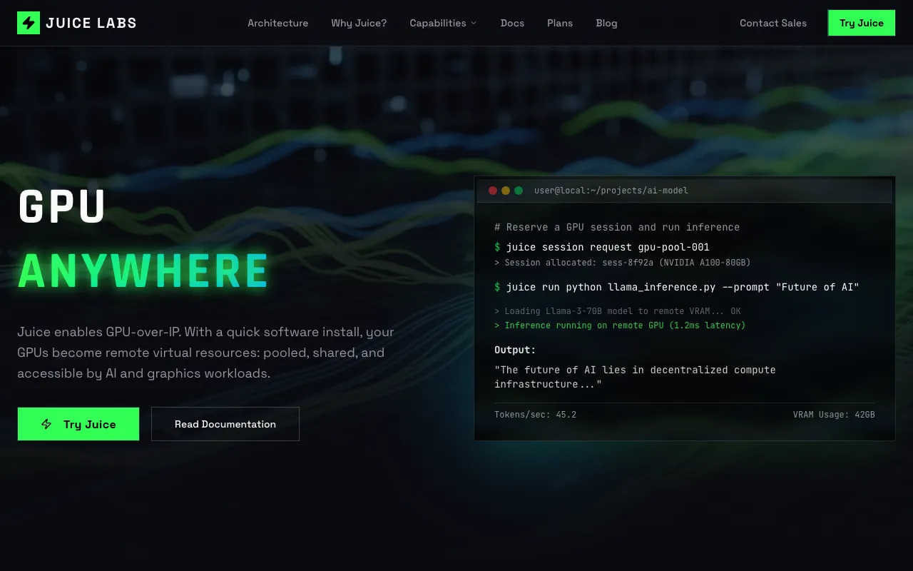 Juice — preview screenshot