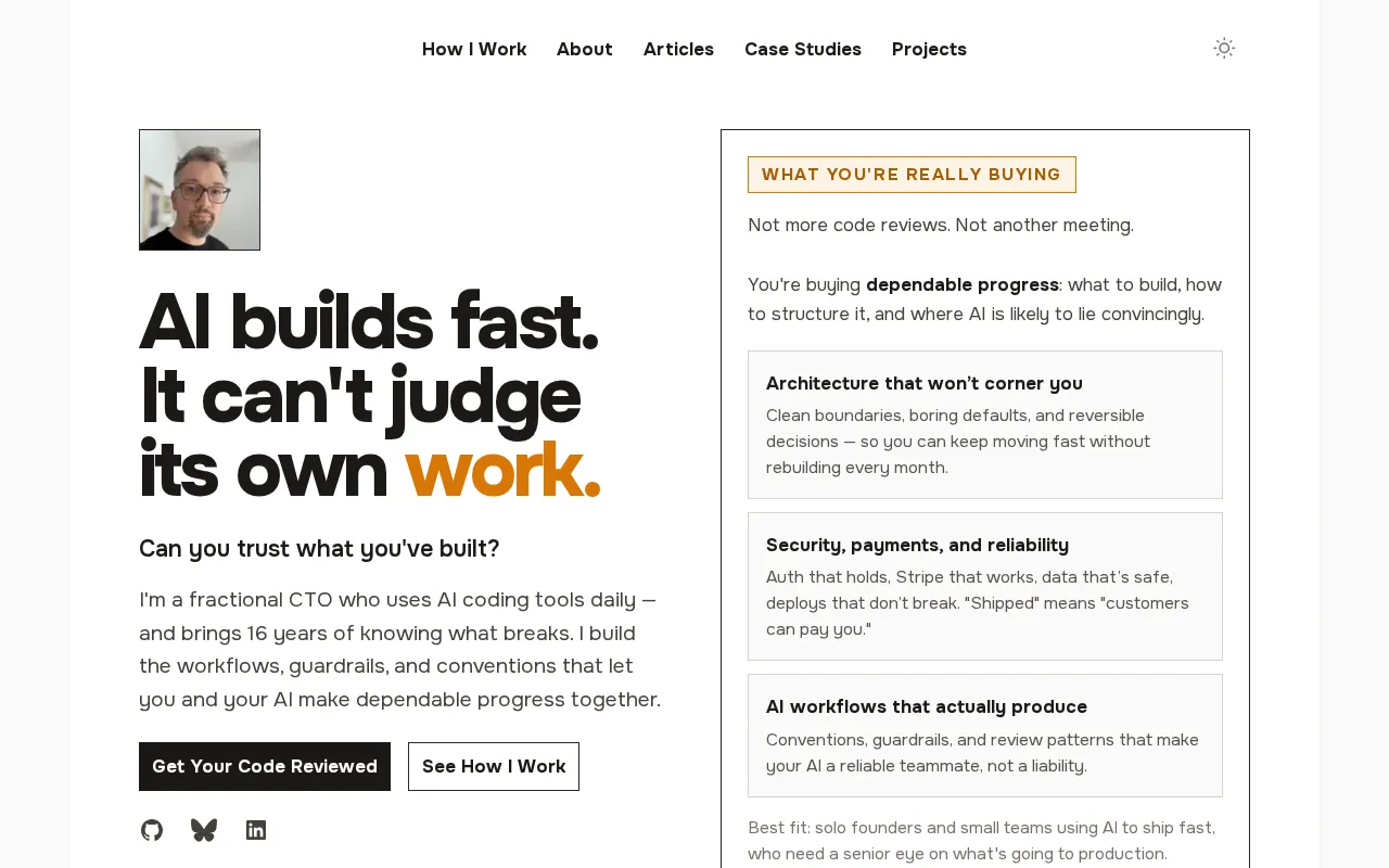 Julian Rubisch — preview screenshot