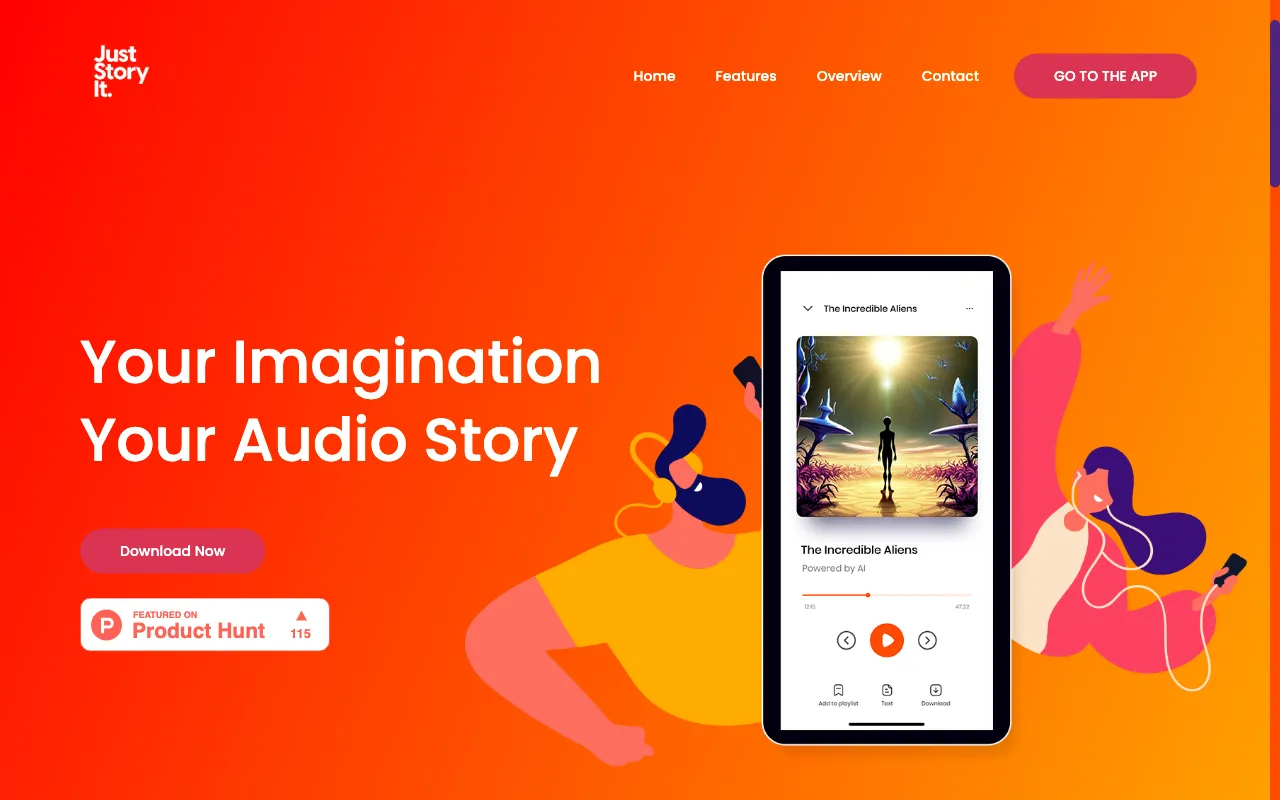 Just Story It — preview screenshot