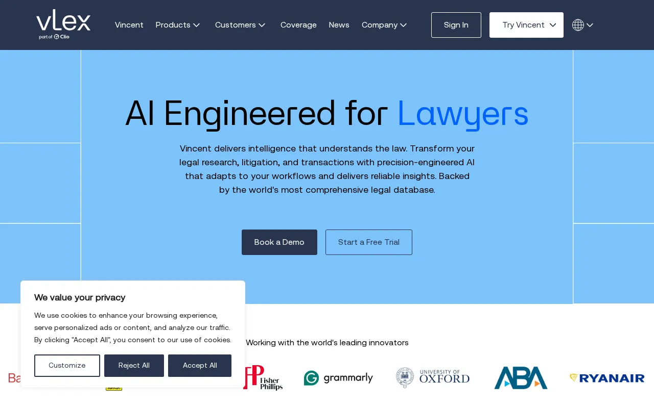 vLex — preview screenshot