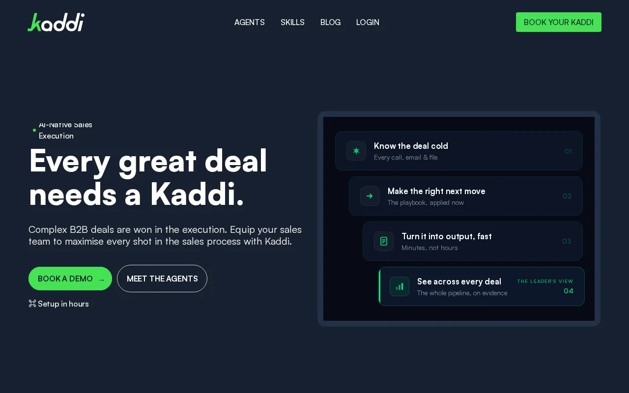 Kaddi — preview screenshot