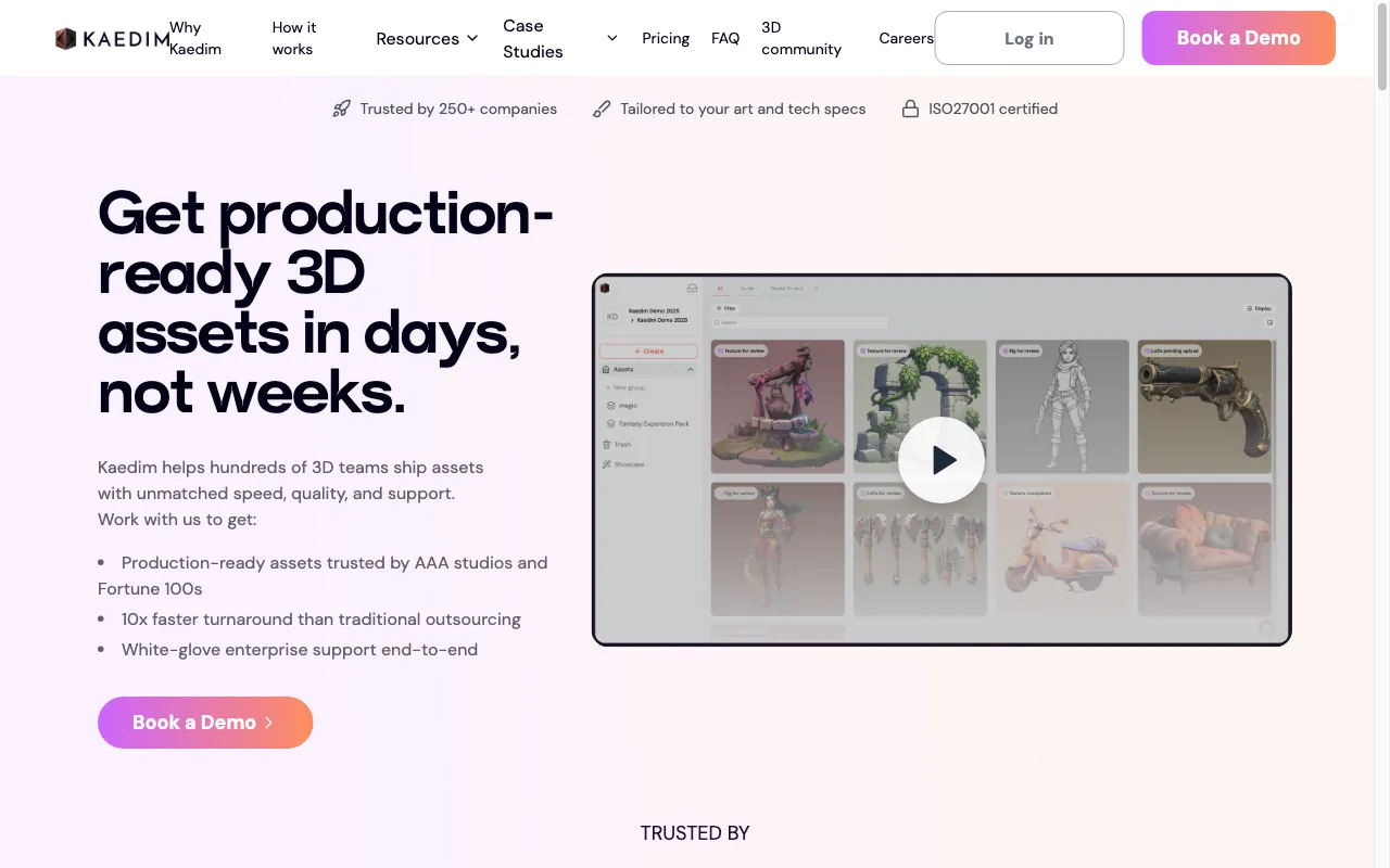 Kaedim — preview screenshot
