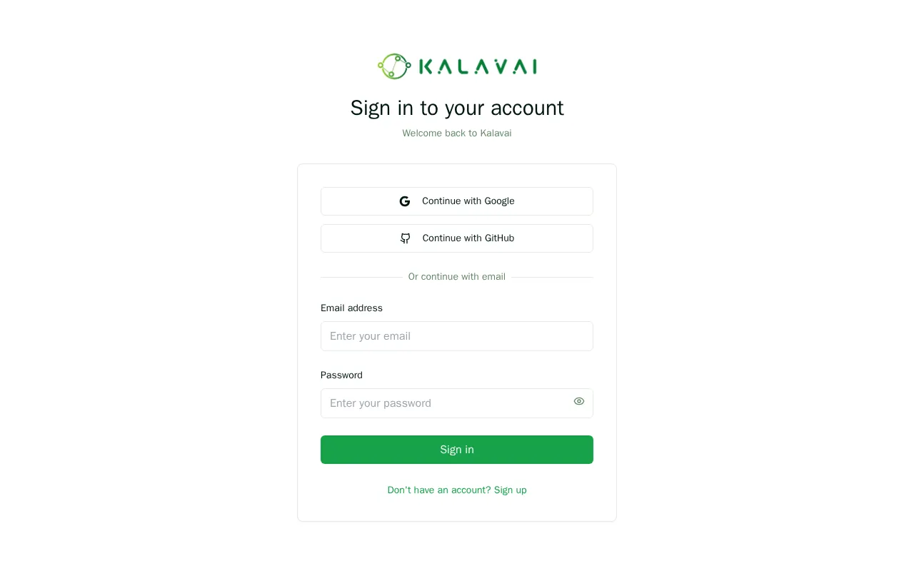 Kalavai — preview screenshot