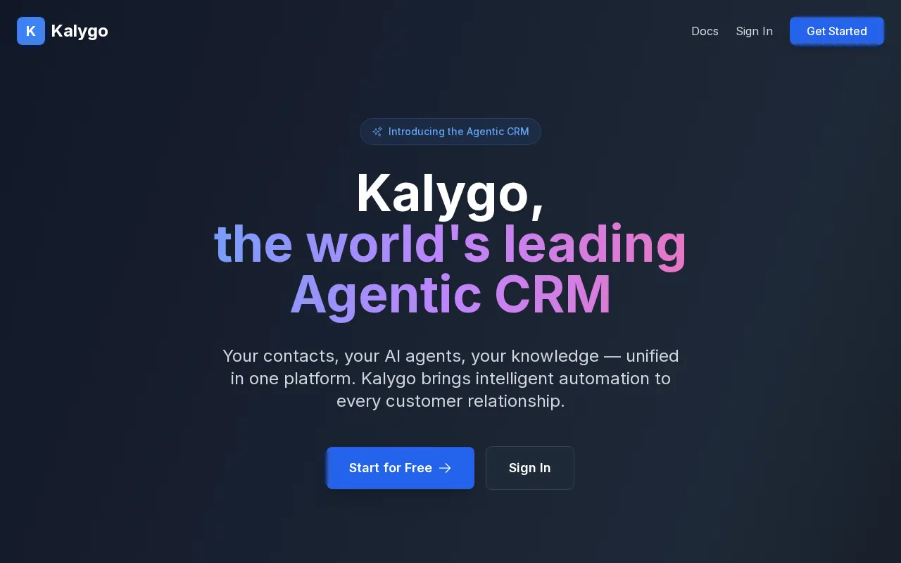 Kalygo — preview screenshot
