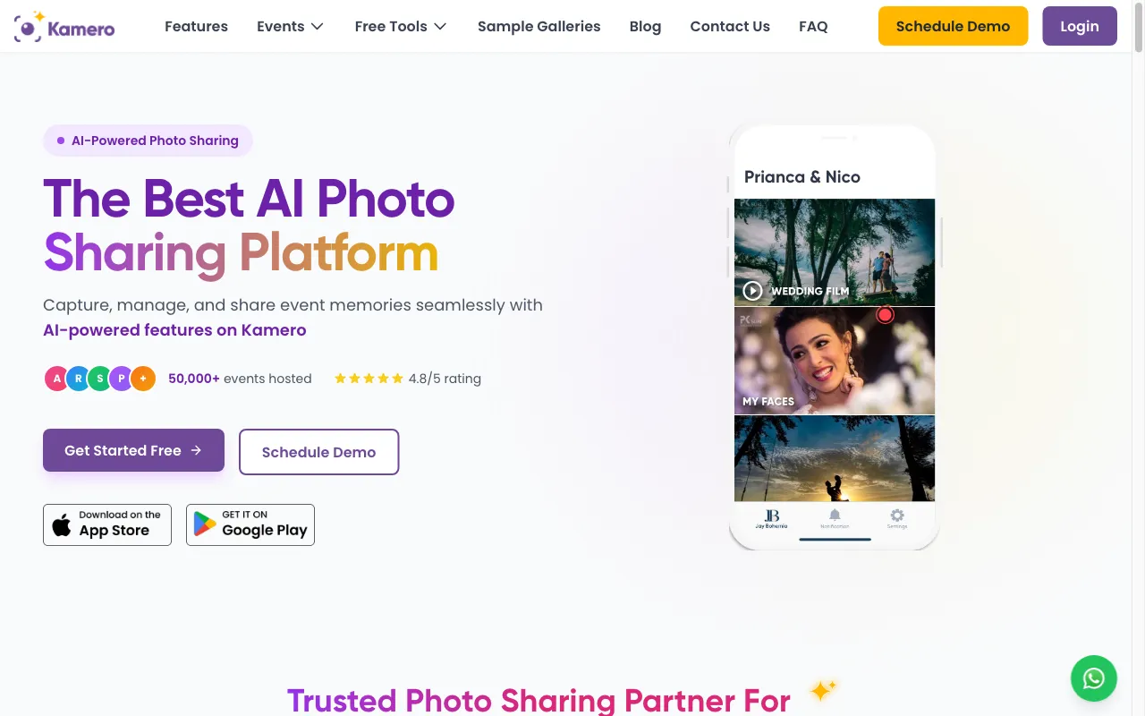 Kamero — preview screenshot
