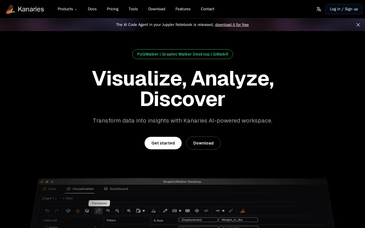 Kanaries — preview screenshot