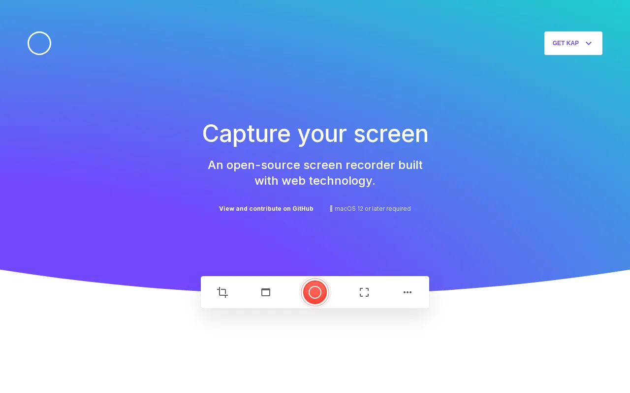 Kap — preview screenshot