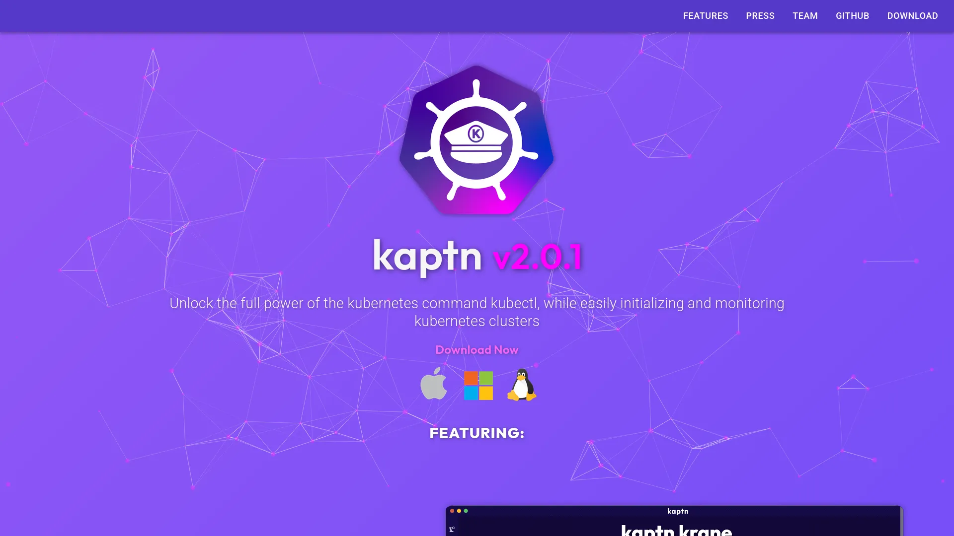 Kaptn — preview screenshot