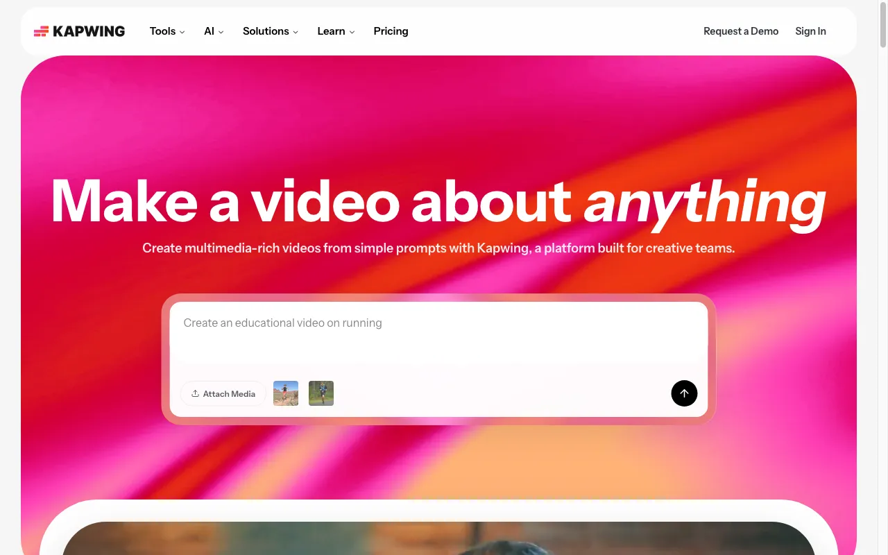 Kapwing — preview screenshot