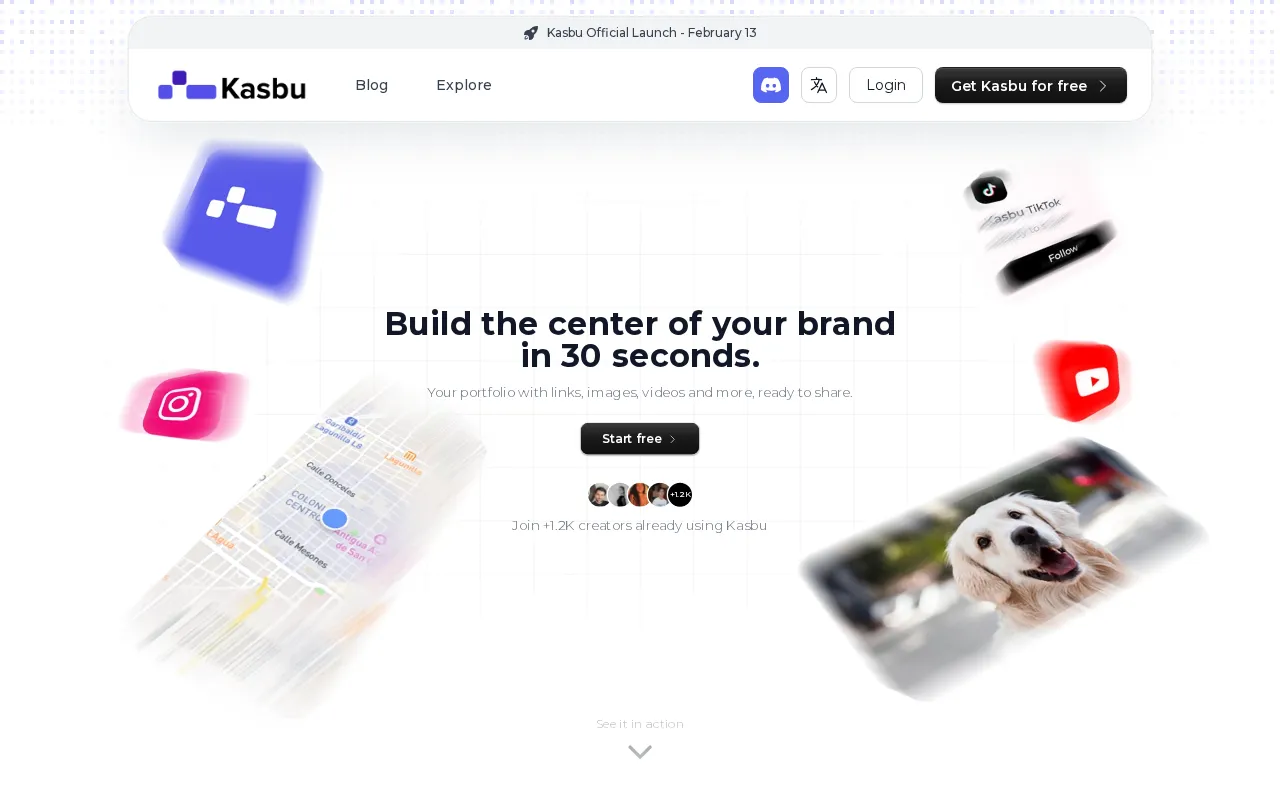 Kasbu.bio — pricing page