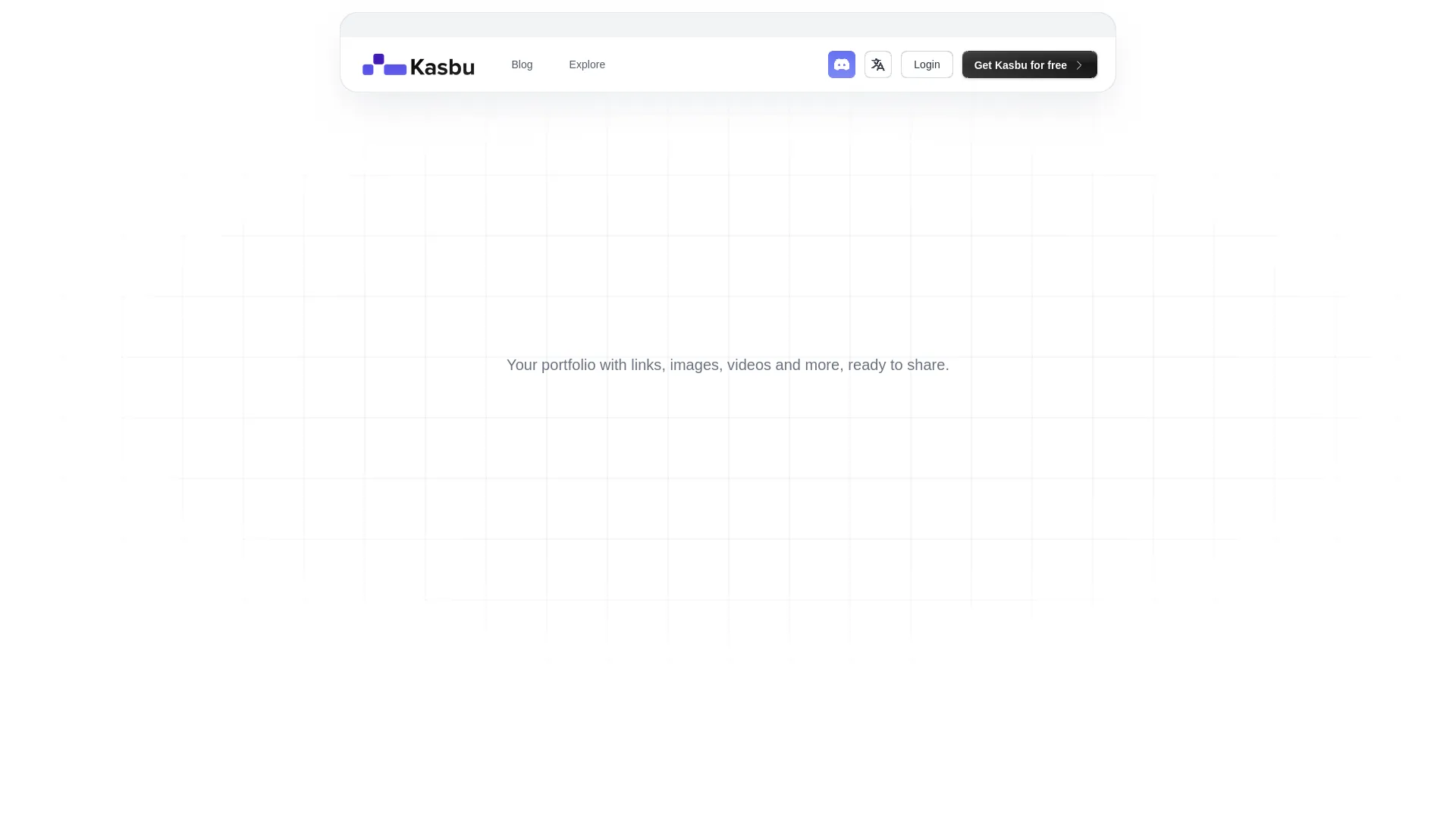 Kasbu.bio — preview screenshot