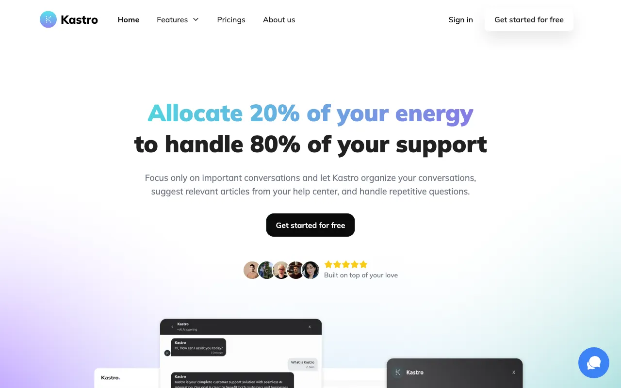 Kastro — preview screenshot
