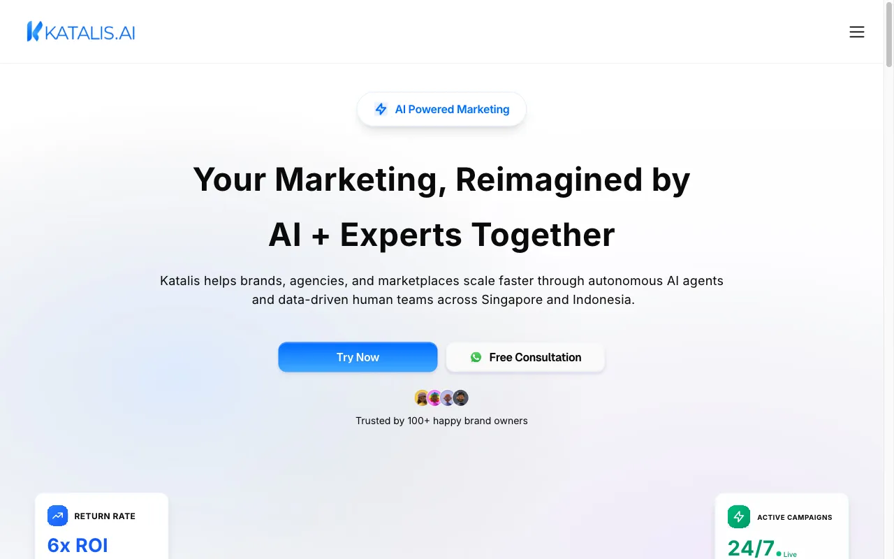 Katalis AI — preview screenshot