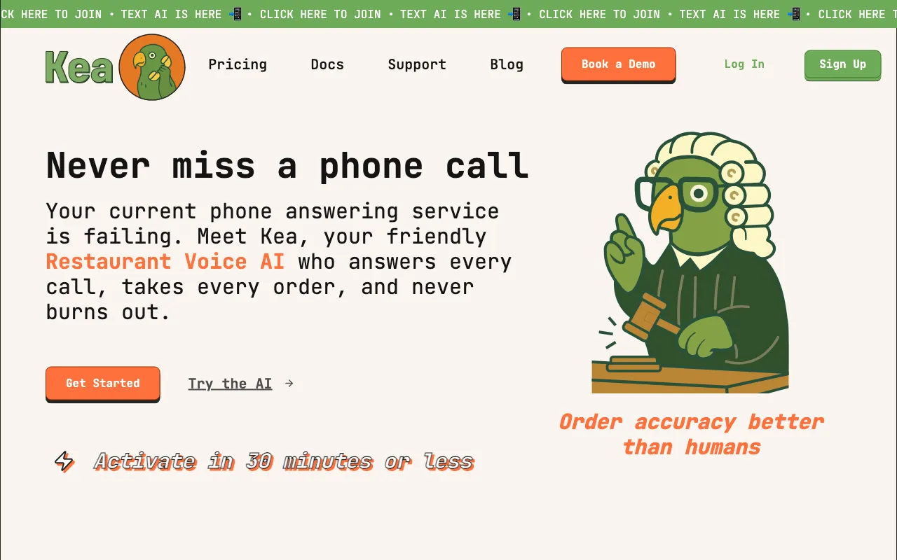 Kea AI — preview screenshot