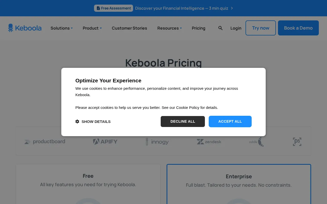 Keboola MCP Server — pricing page
