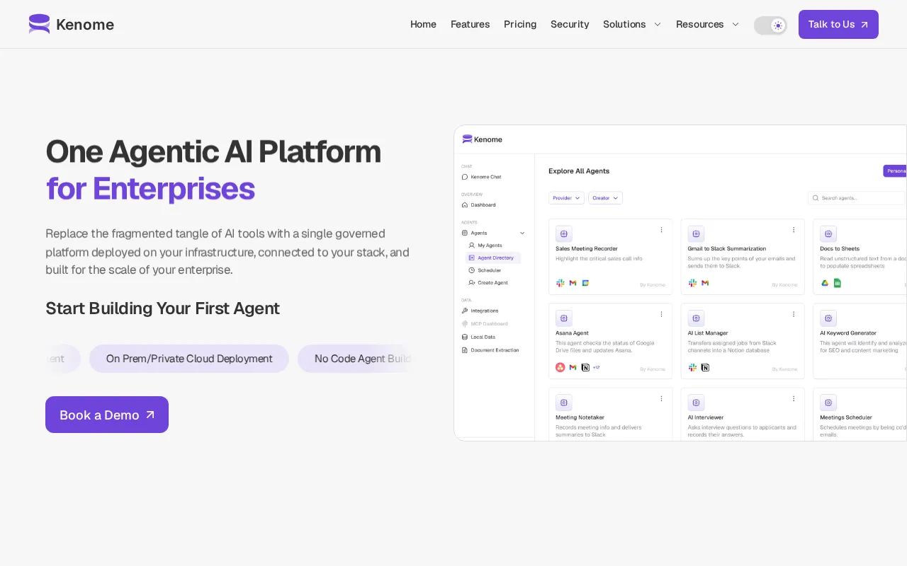 Kenome AI — preview screenshot