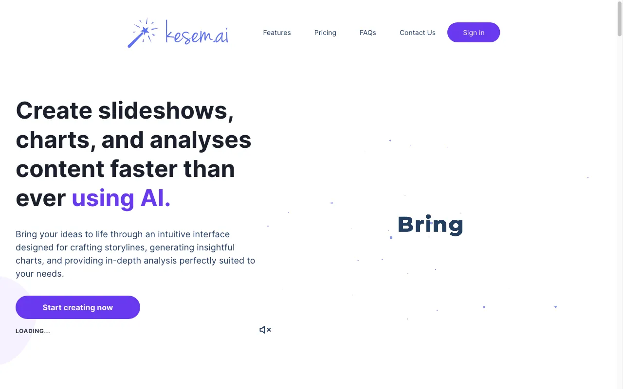 Kesem AI — pricing page