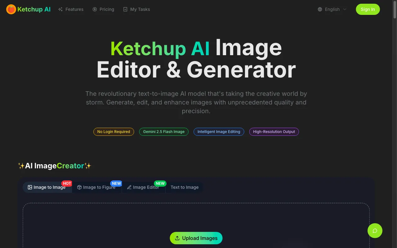 Ketchup AI — preview screenshot