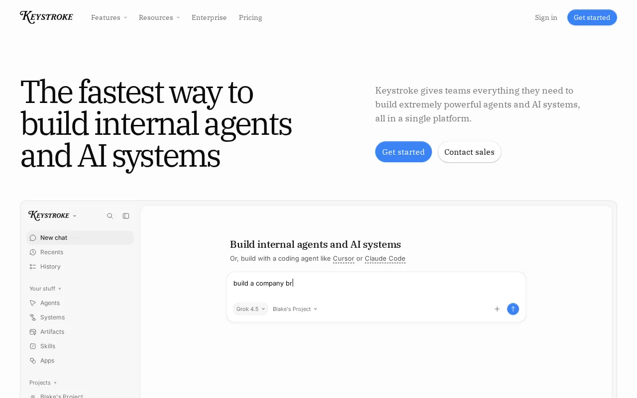 Keystroke — preview screenshot