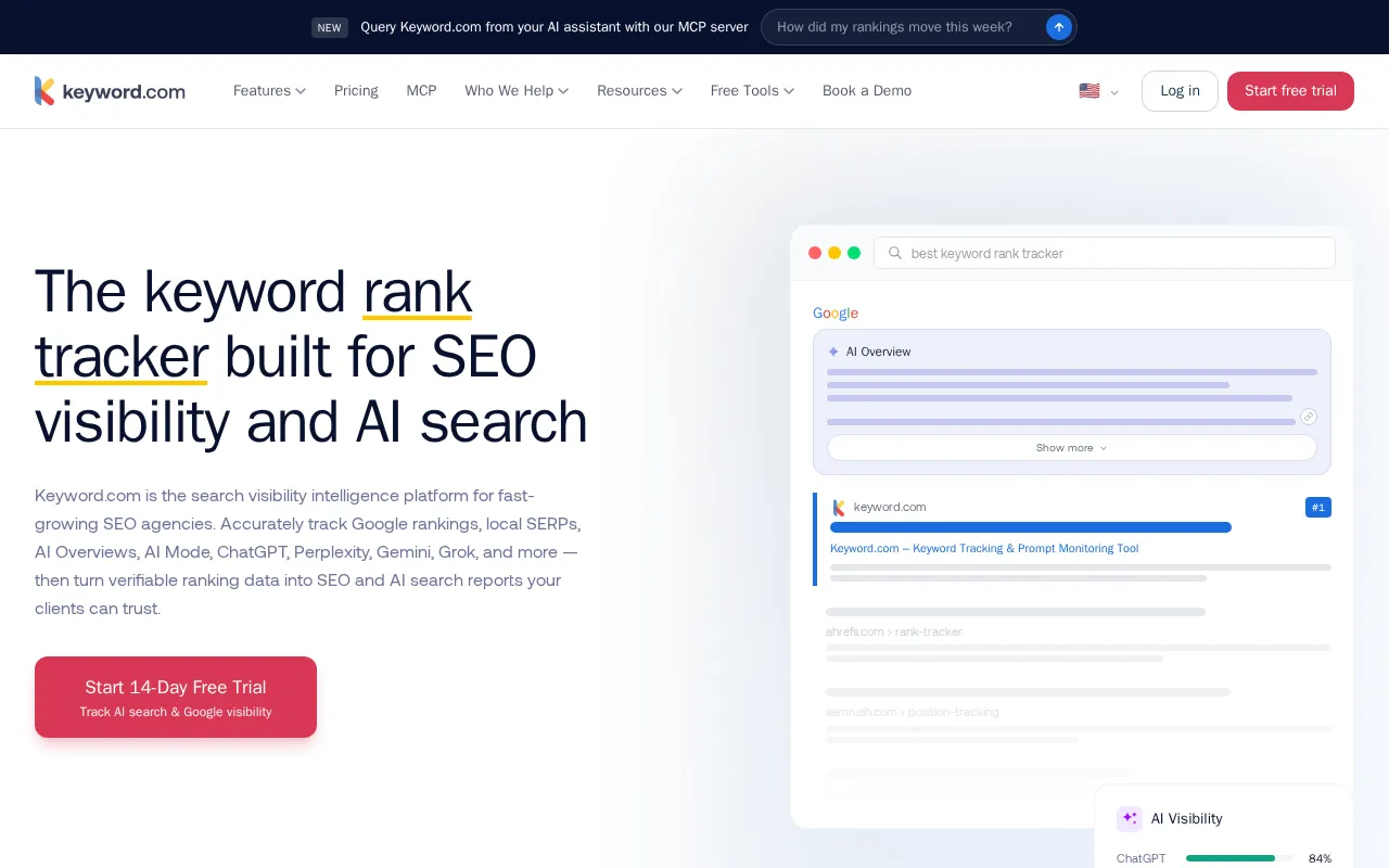 Keyword.com — preview screenshot