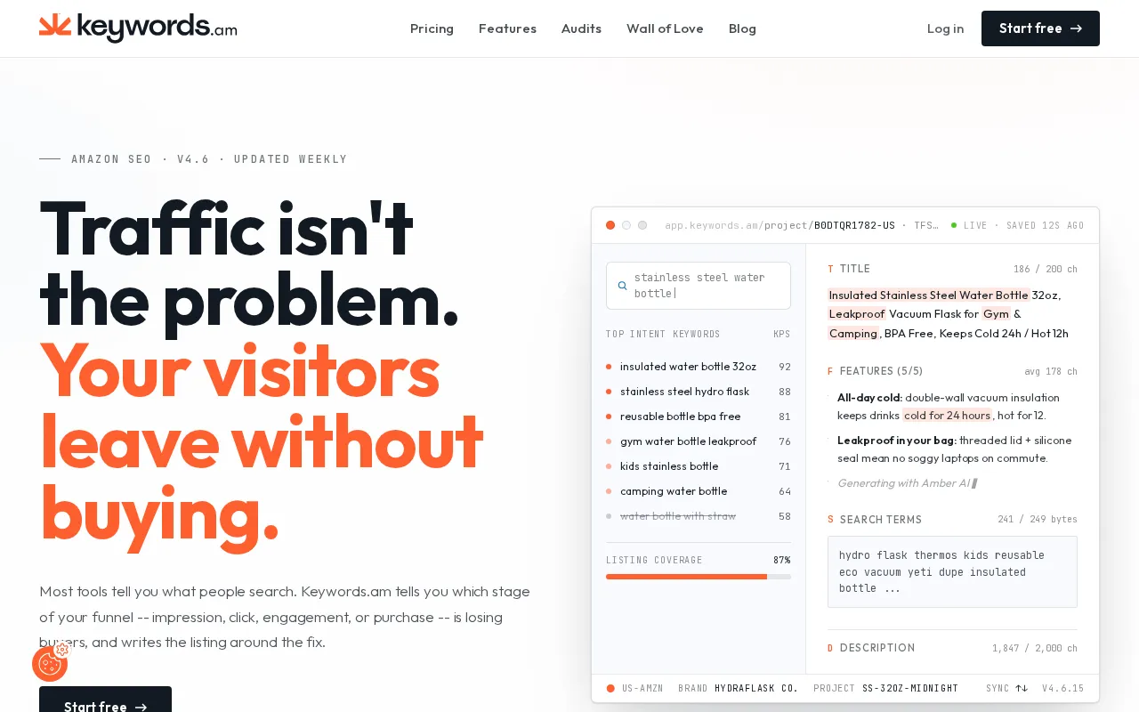 Keywords.am — preview screenshot