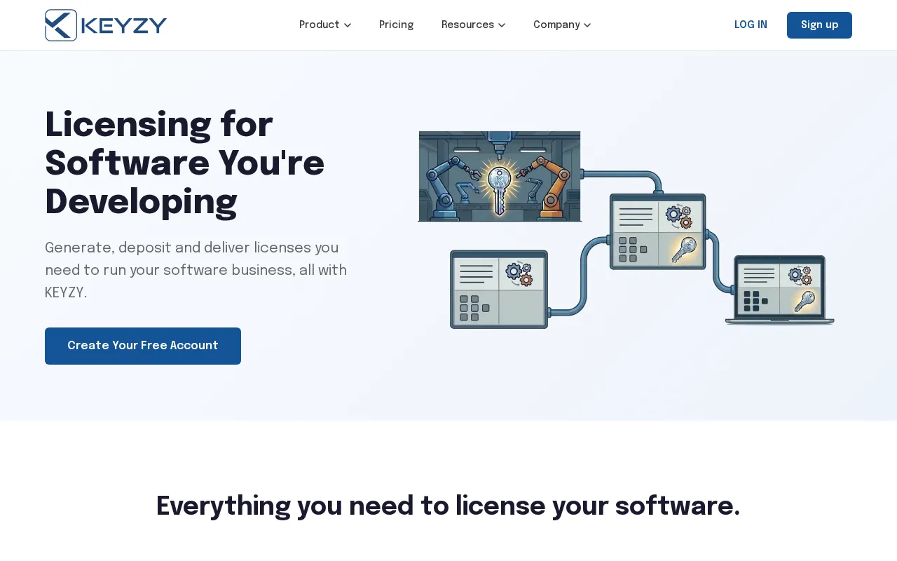 Keyzy — preview screenshot