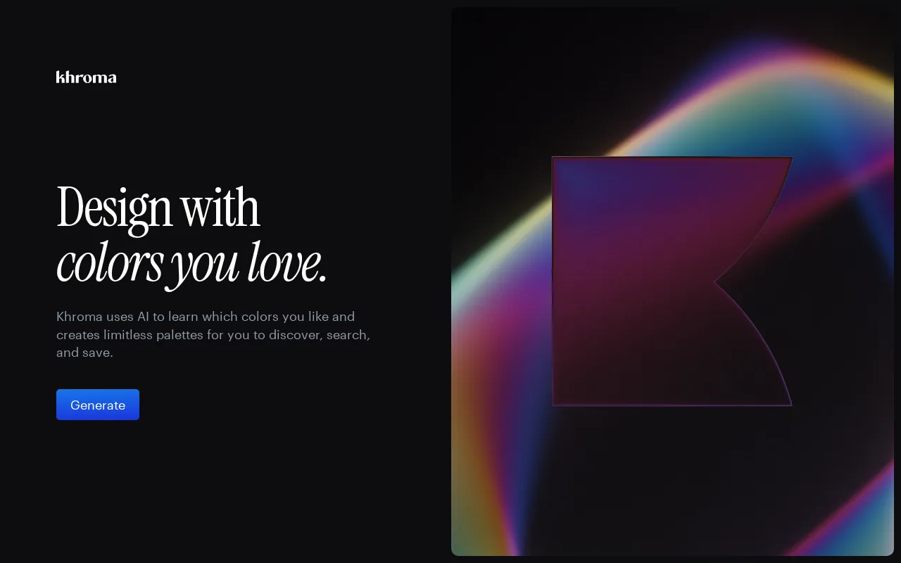 Khroma — preview screenshot