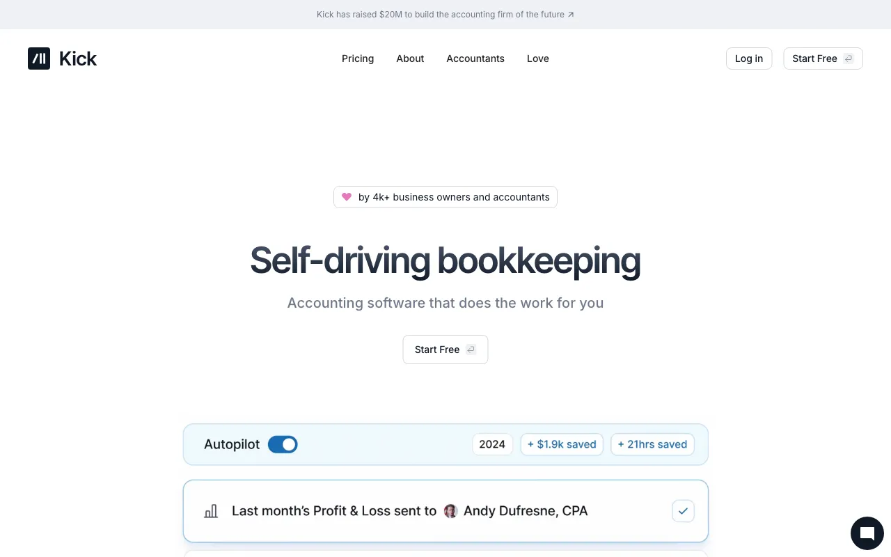 Kick — preview screenshot