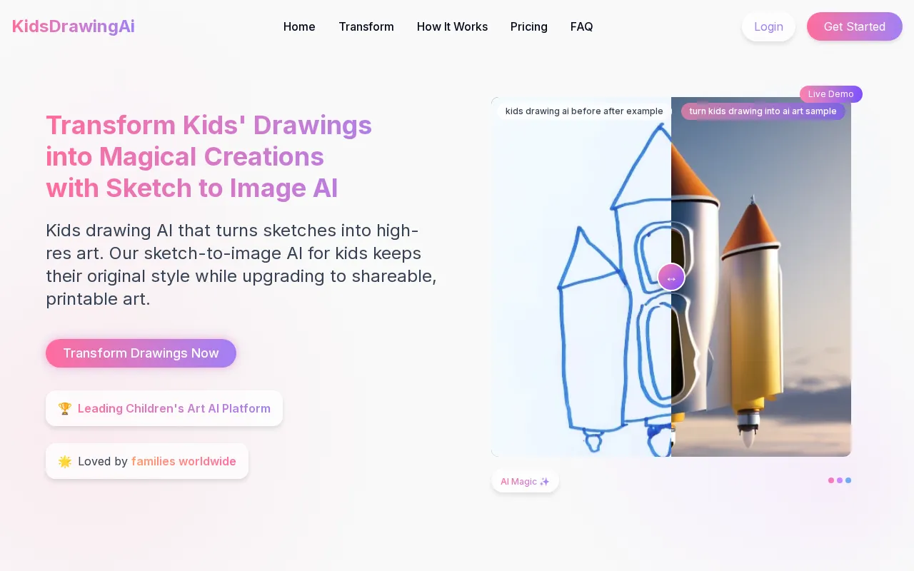 KidsDrawingAI — preview screenshot