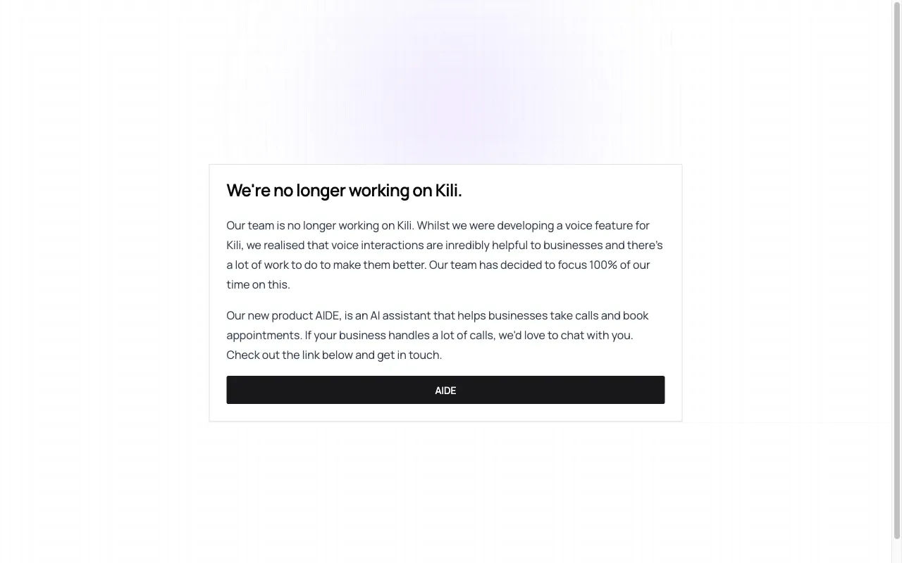 Kili — preview screenshot