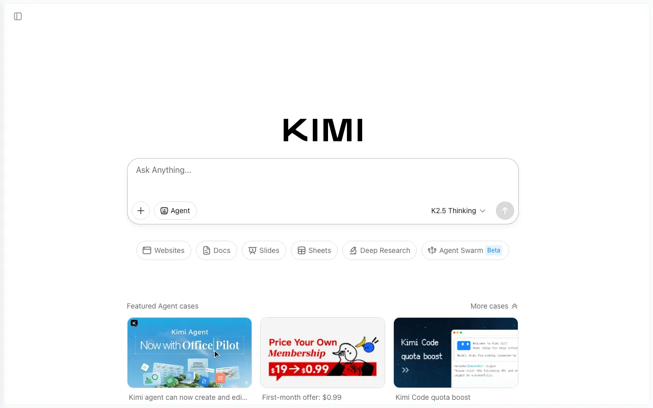 Kimi Chat — preview screenshot