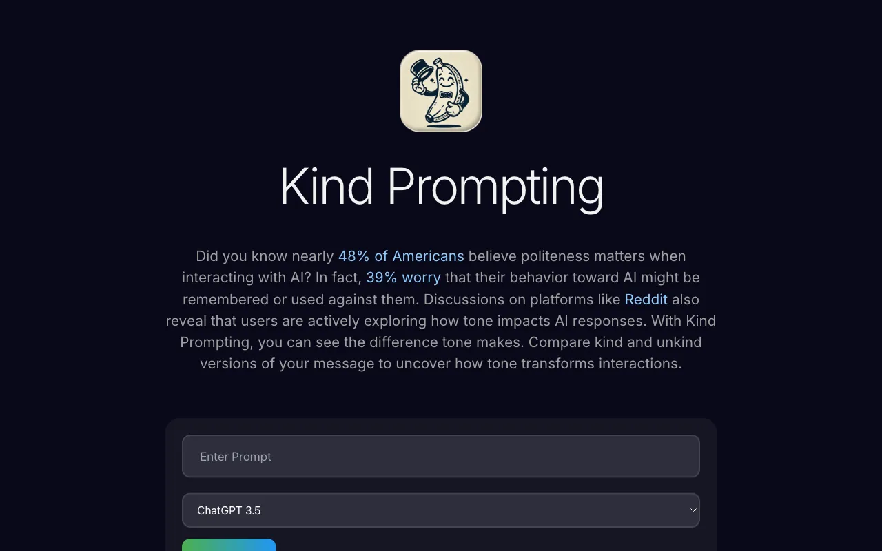Kind Prompting — preview screenshot