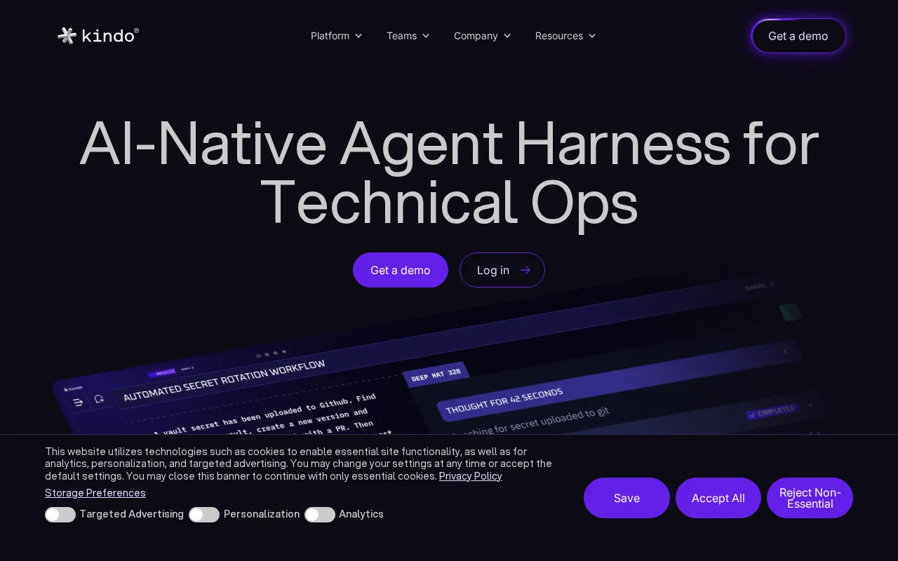 Kindo — preview screenshot